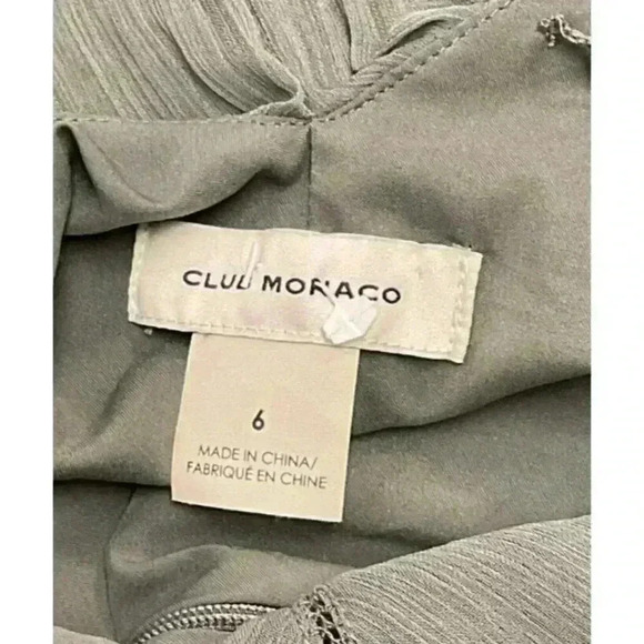 Club Monaco Women's Sage Strappy Pleated Maxi SIZE-6 - Picture 4 of 9